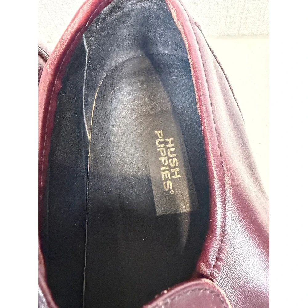 Hush puppies men loafers size 11 leather brown‎